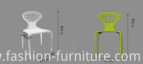 plastic dining chair